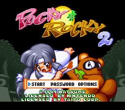 Pocky & Rocky 2 screenshot 2