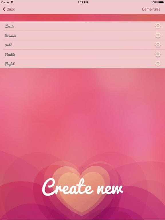 Couple foreplay sex card game screenshot 3