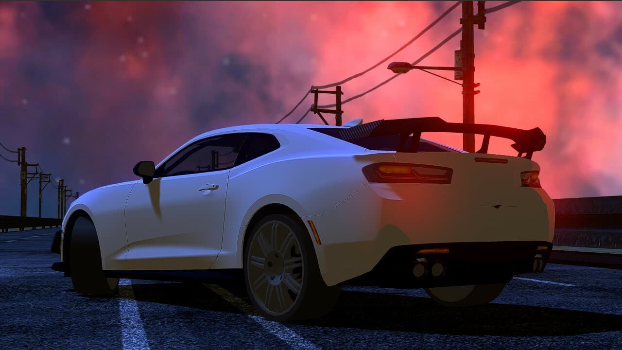 Retrowave Need for Speed Drift screenshot 5