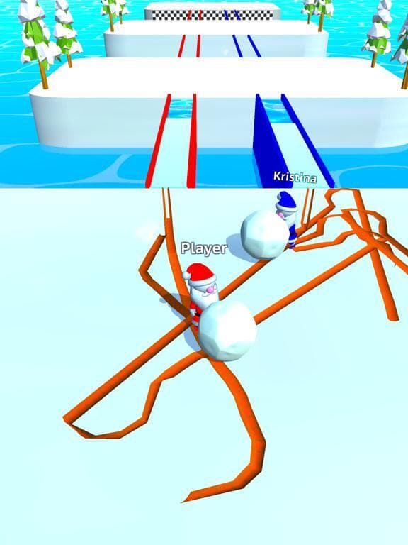 Snow Race!! screenshot 2