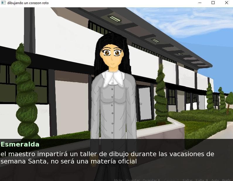 Dibujando un corazón roto screenshot 5