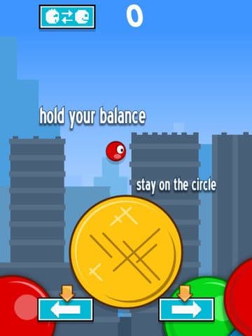 Circle Runner vs Red Ball FREE screenshot 2