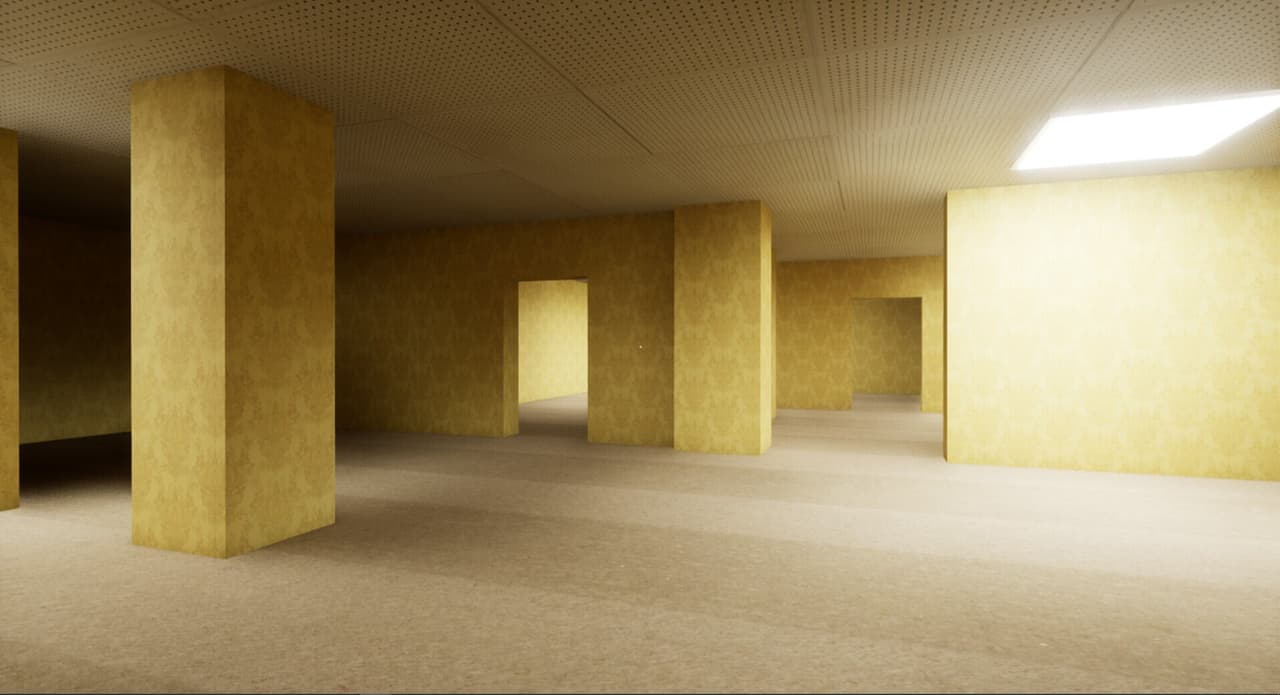 Explore the backrooms screenshot 6