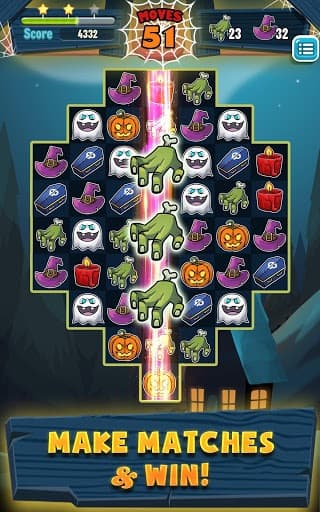 Halloween Match 3 screenshot 2