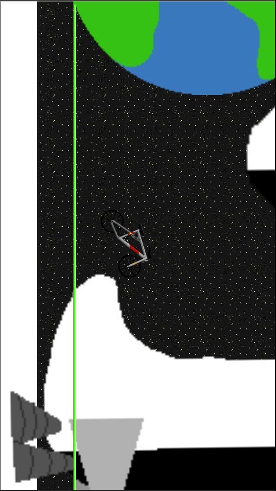 Dumb Space Biking Game screenshot 2