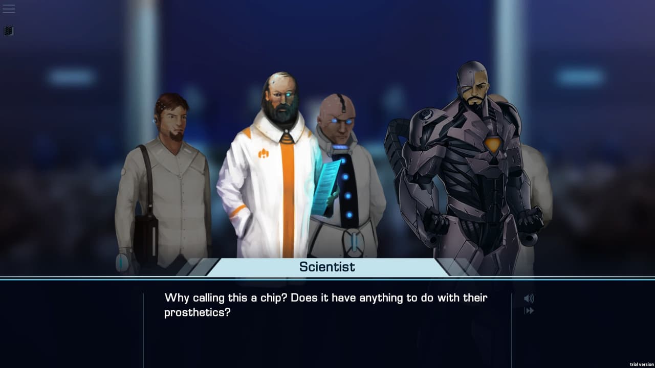 S.A.I.A.s awaknening: a Robothorium visual novel screenshot 3