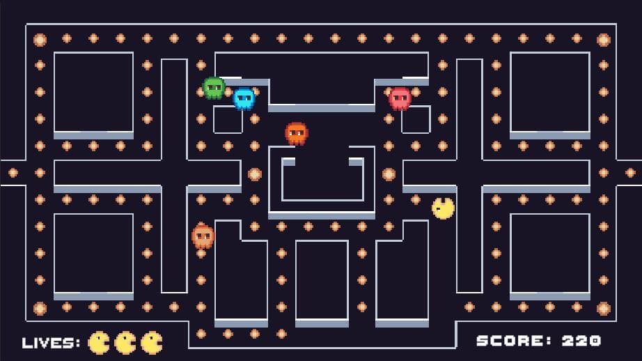 Another Pac Man game screenshot 2