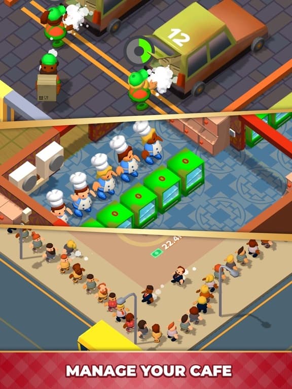 Fast Food Empire - Idle Cafe screenshot 3