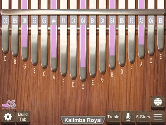 Kalimba Royal screenshot 2