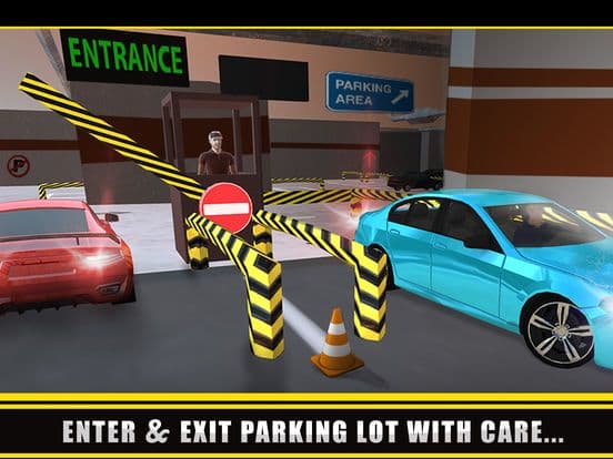 Supermarket Valet Car Parking - Multi Level Shopping Mall Parking Mania