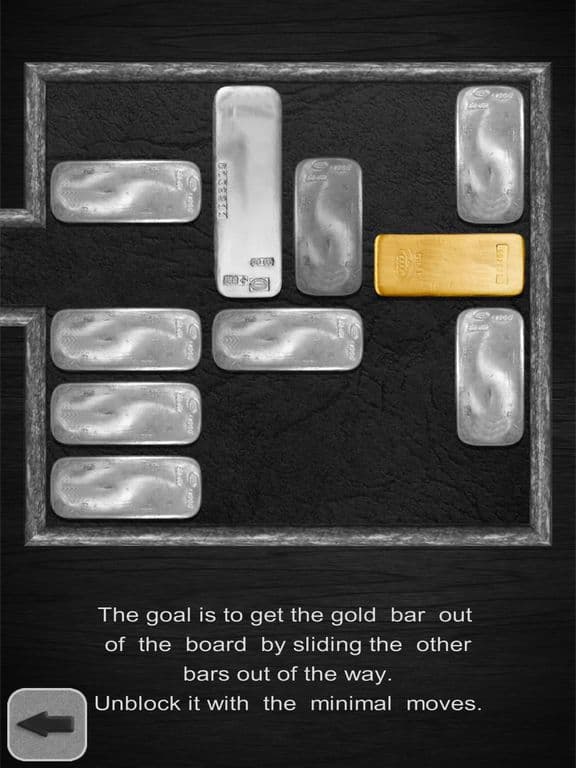Unblock the gold bar Unlock it screenshot 2