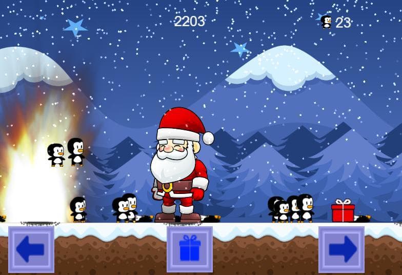 Santa, Penguin Hunter screenshot 4