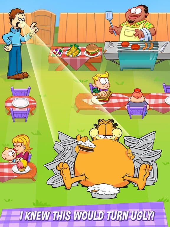 Garfield: My BIG FAT Diet screenshot 4