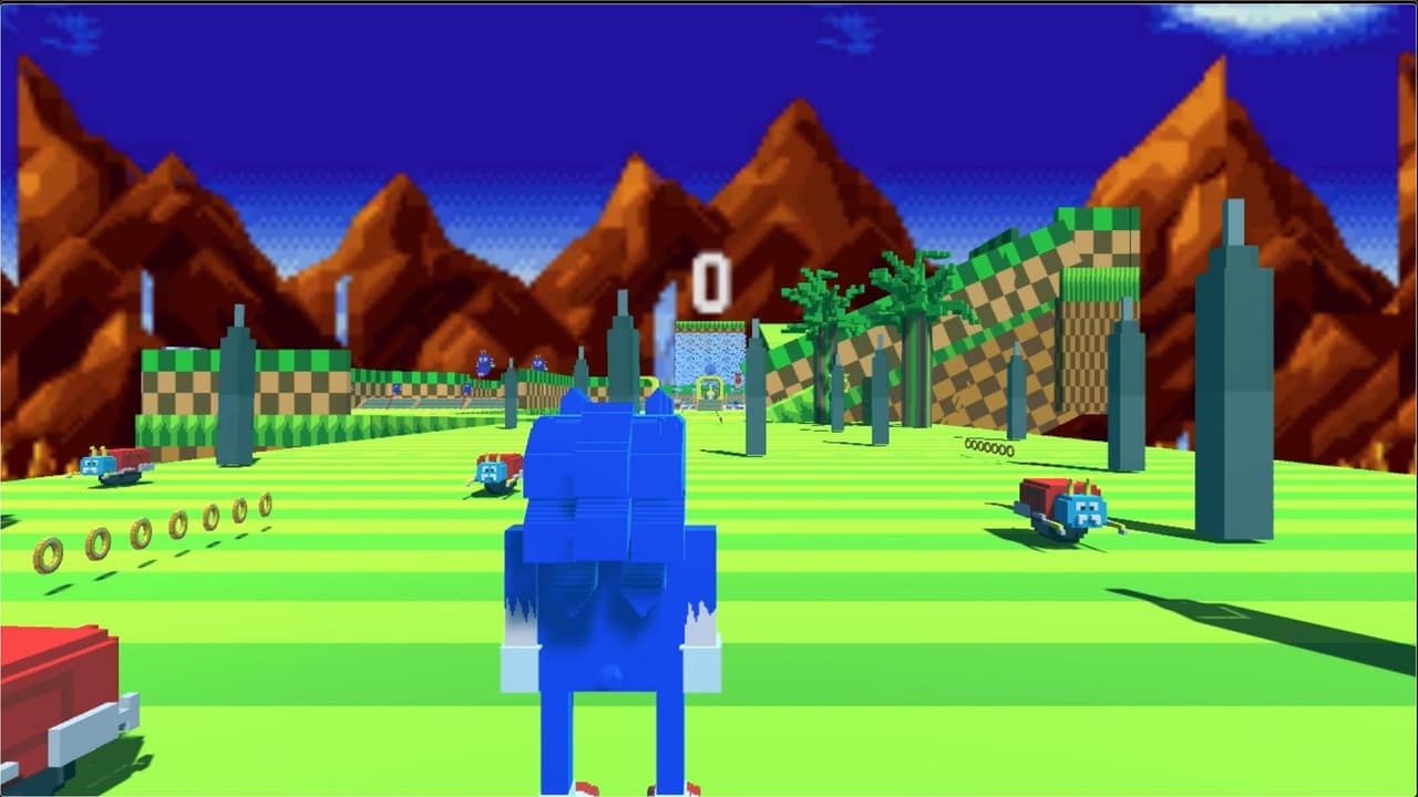 Sonic Runners Dash: Giant Emerald Journey (85% Done) screenshot 5