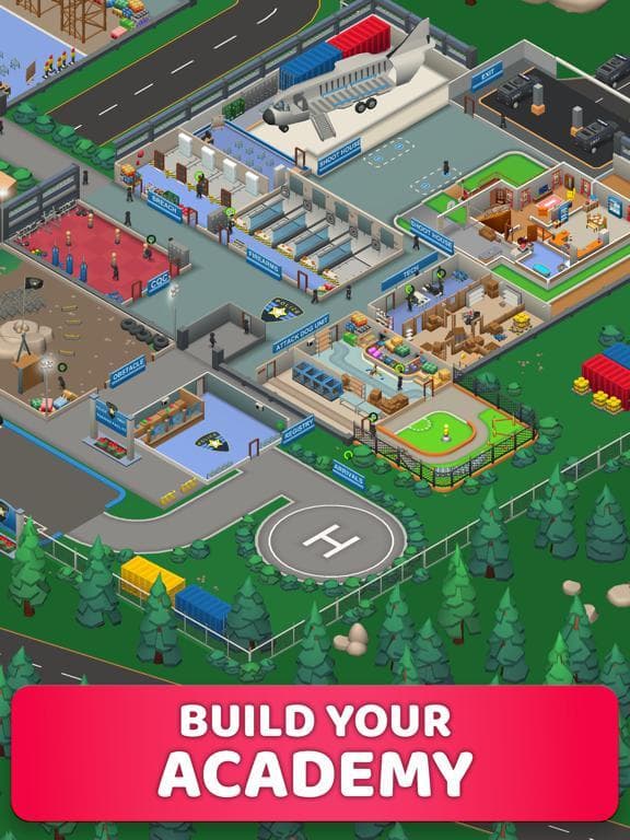 Idle SWAT Academy Tycoon screenshot 2
