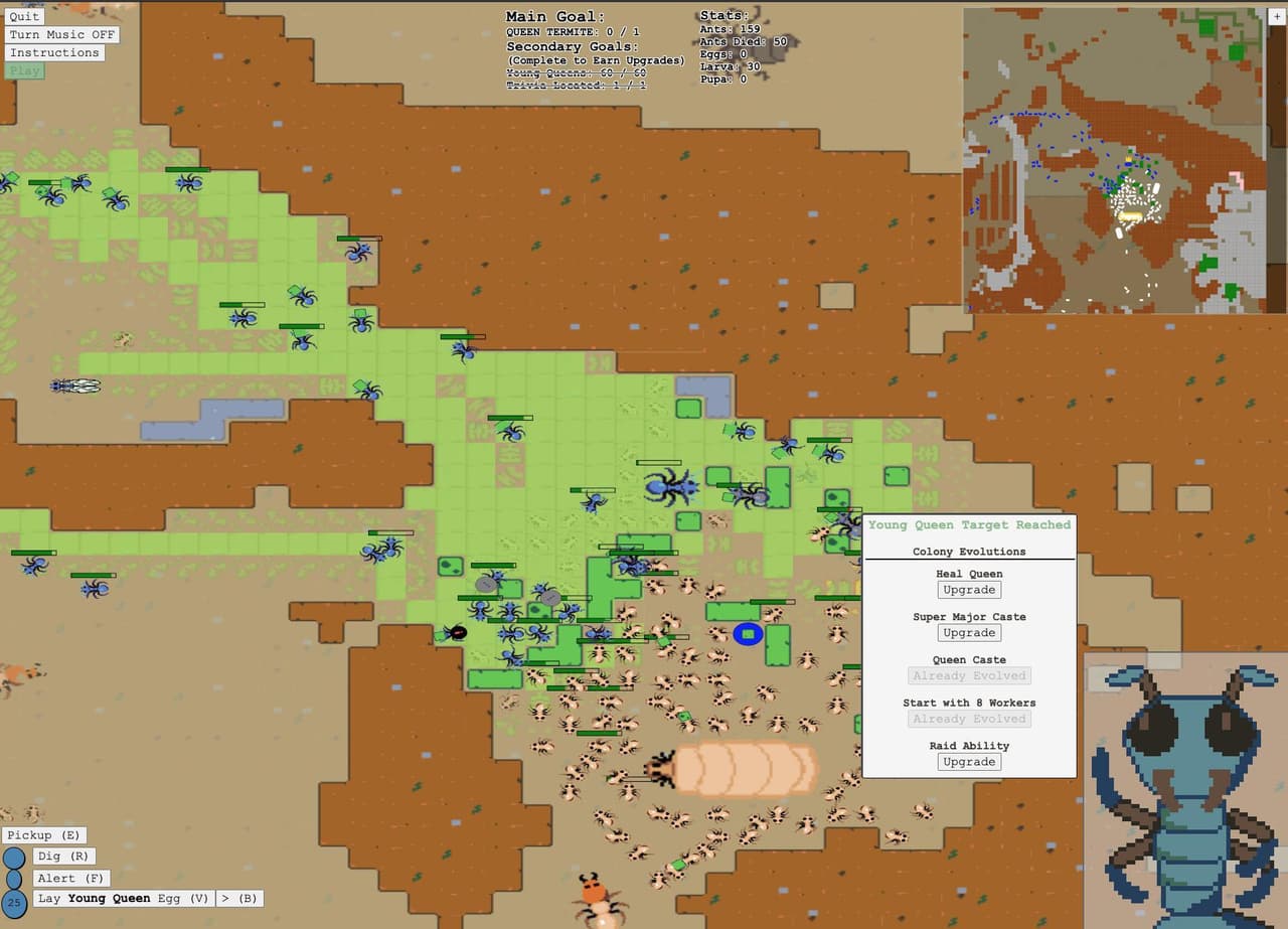 Ant ocracy Campaign screenshot 2