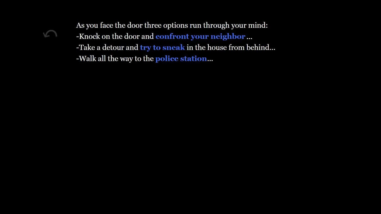 A Quick Twine Game