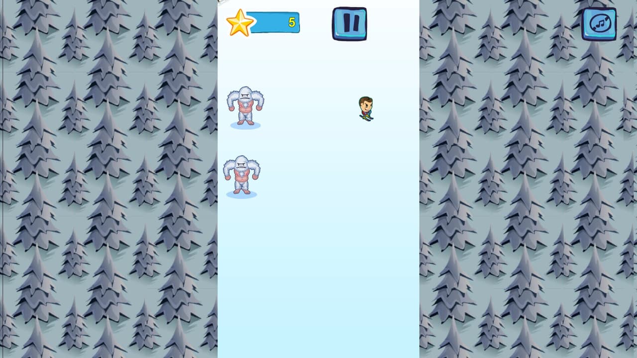 ZigZagging Ski screenshot 3