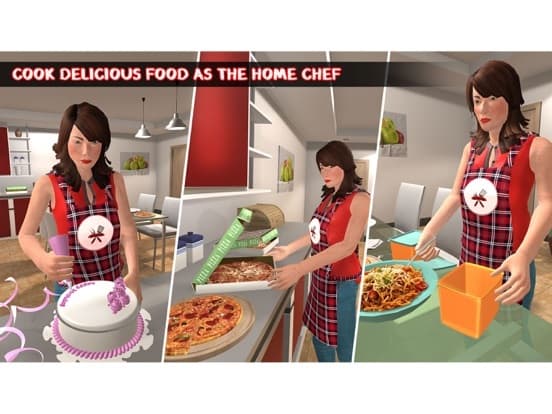 Mother Chef Food Delivery Game screenshot 2