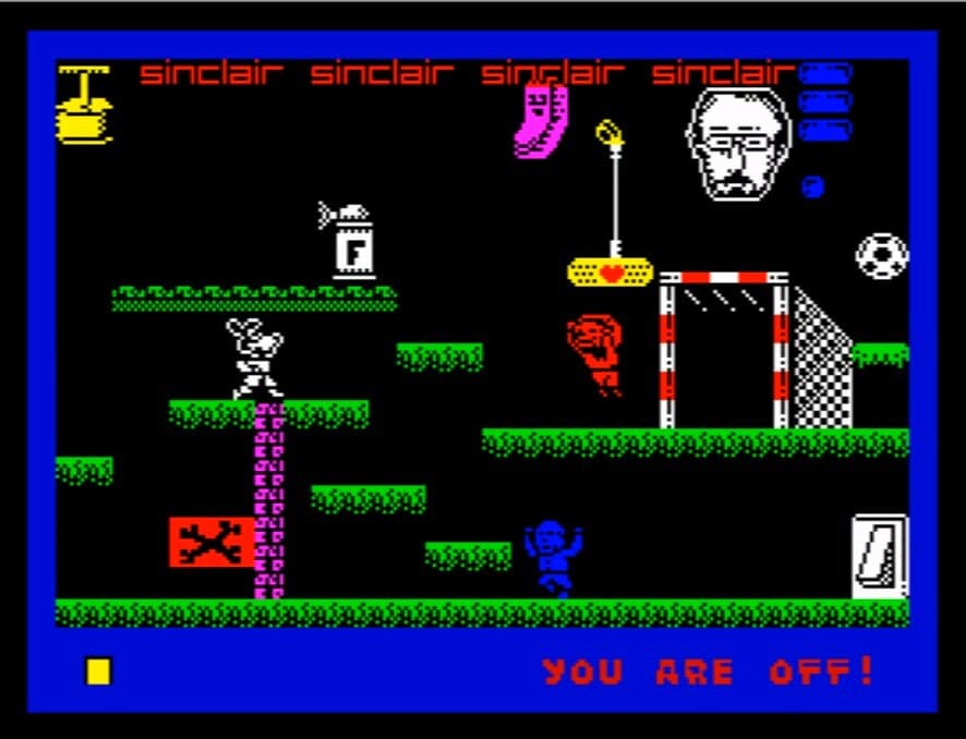MORITZ THE STRIKER (48K and 128K Version) screenshot 6