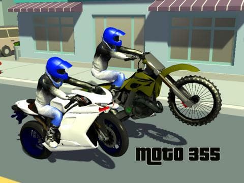 Moto 355: Extreme Motorcycle Racing screenshot 2