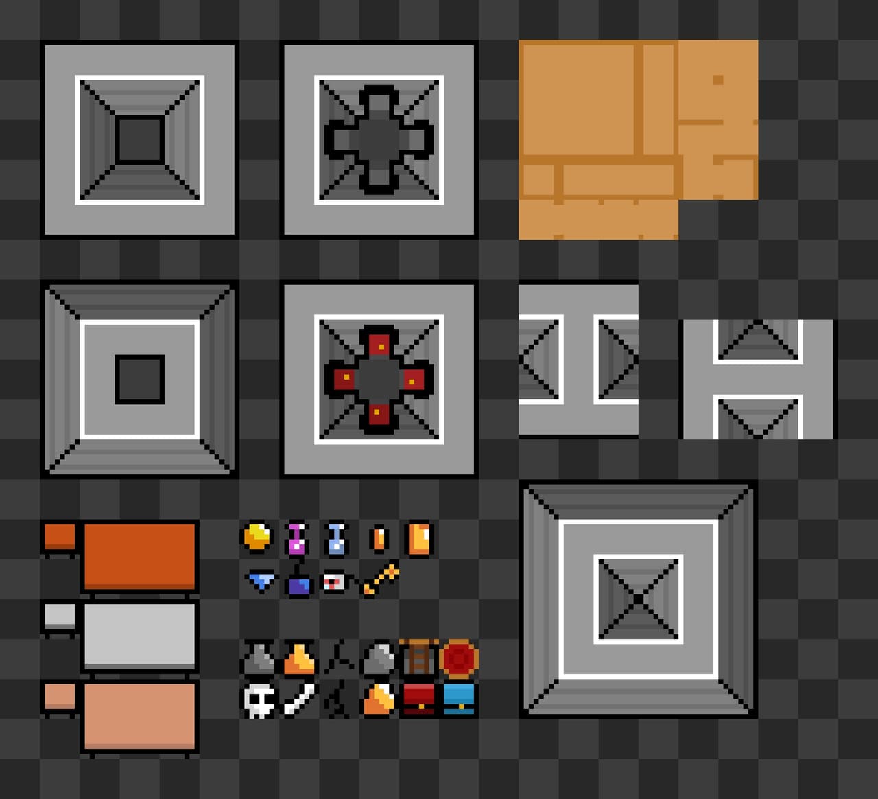 8x8 Dungeon Tileset by FuminoStudios screenshot 3