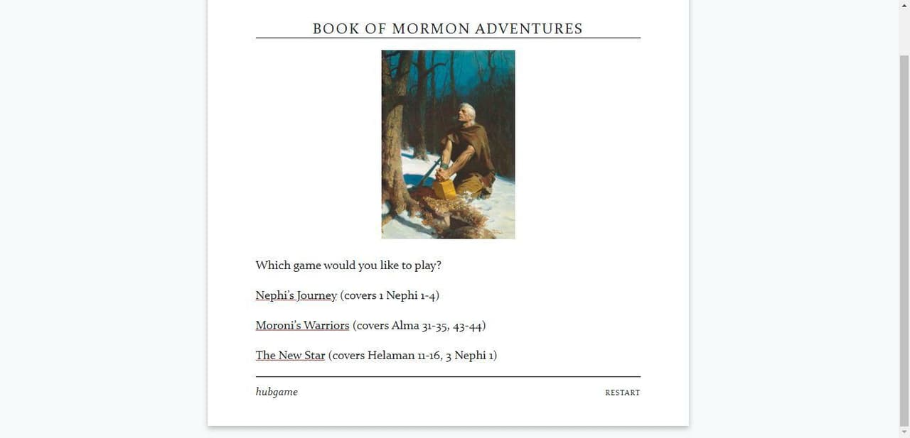 Book of Mormon Adventures