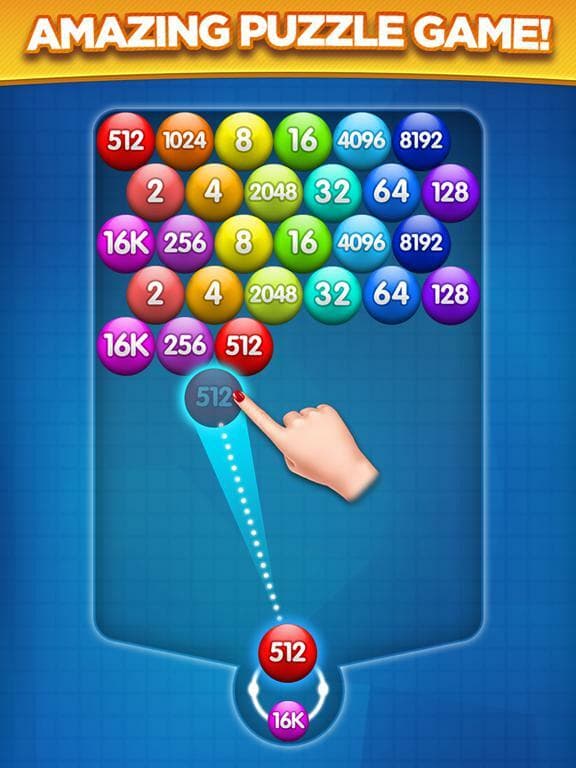 Number Bubble Shooter. screenshot 2