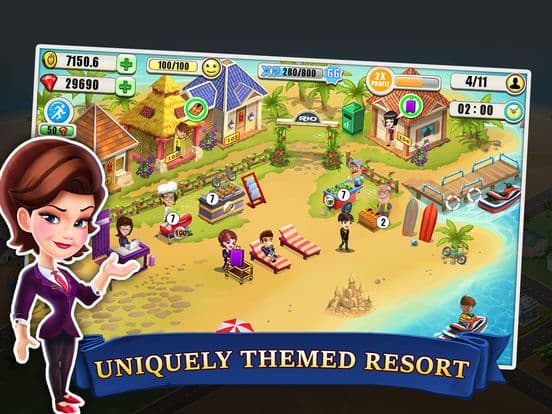 Resort Tycoon-Hotel Simulation screenshot 3