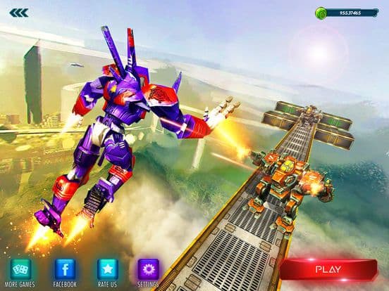 Flying Superhero Robot Fighting screenshot 2