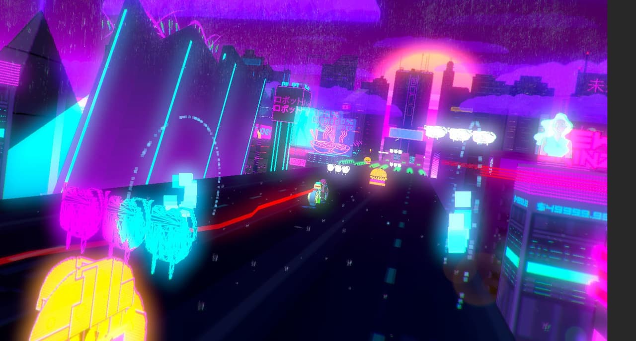 Neon Wasteland screenshot 2