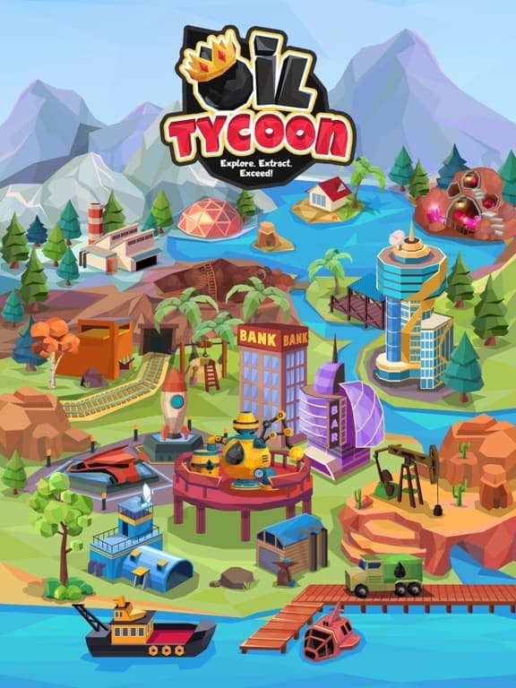 Oil Tycoon. Idle Miner Factory