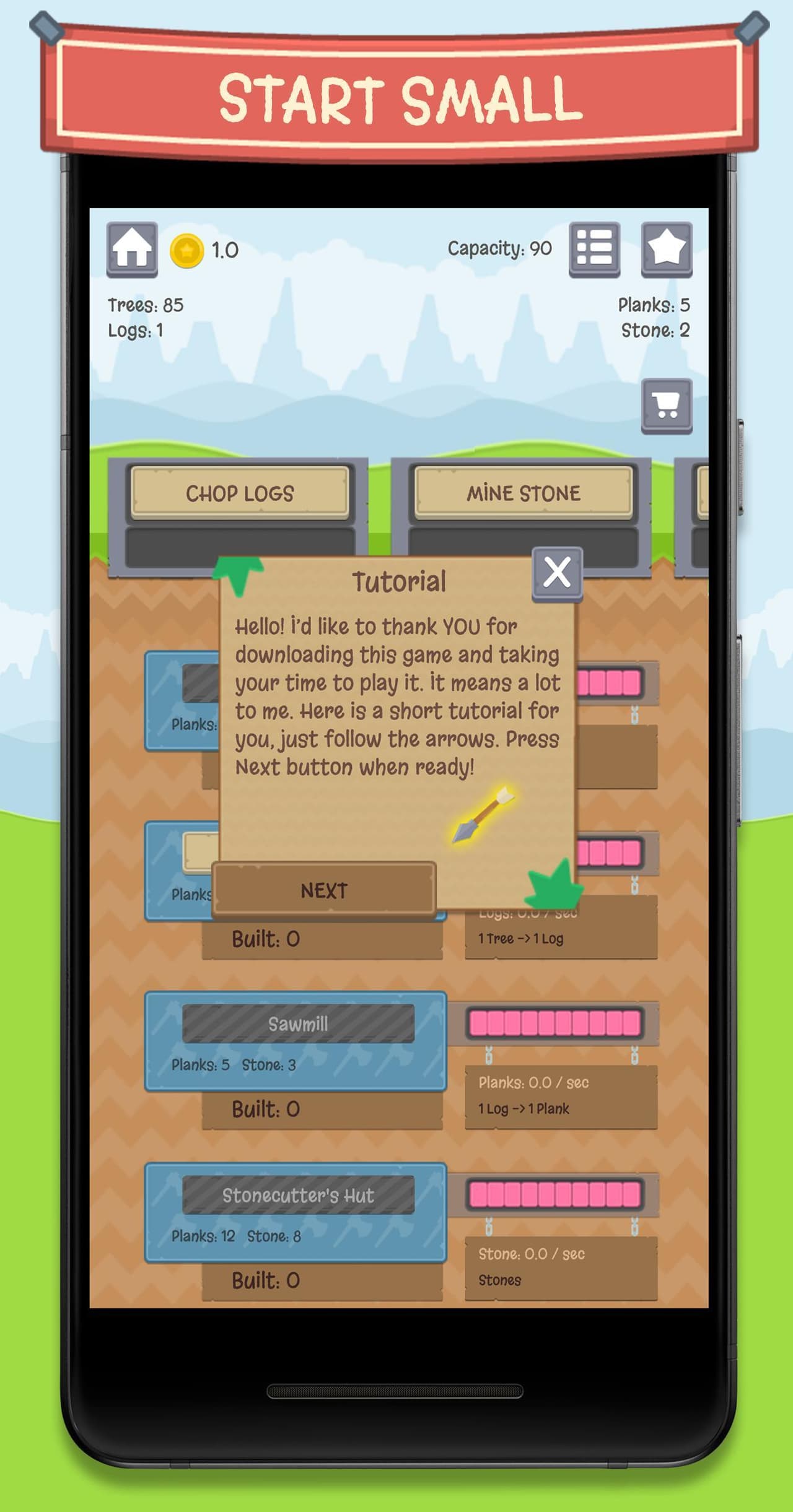 Clicker Settlers - Archived screenshot 3