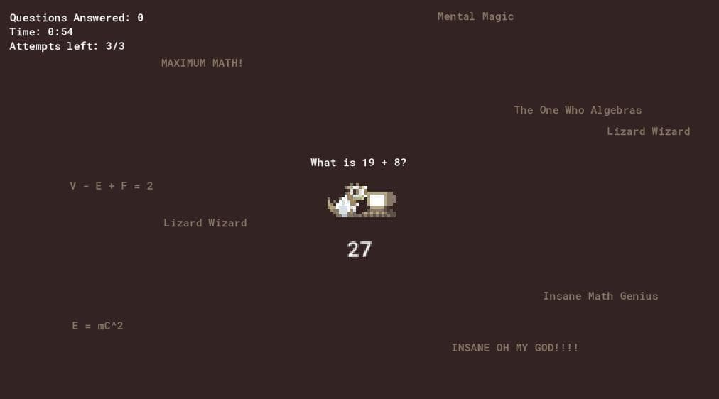 LizardMath! screenshot 3