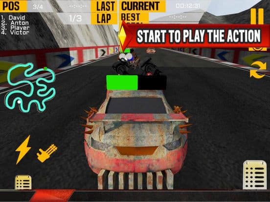 Death Car Xtreme: Rally Race screenshot 3