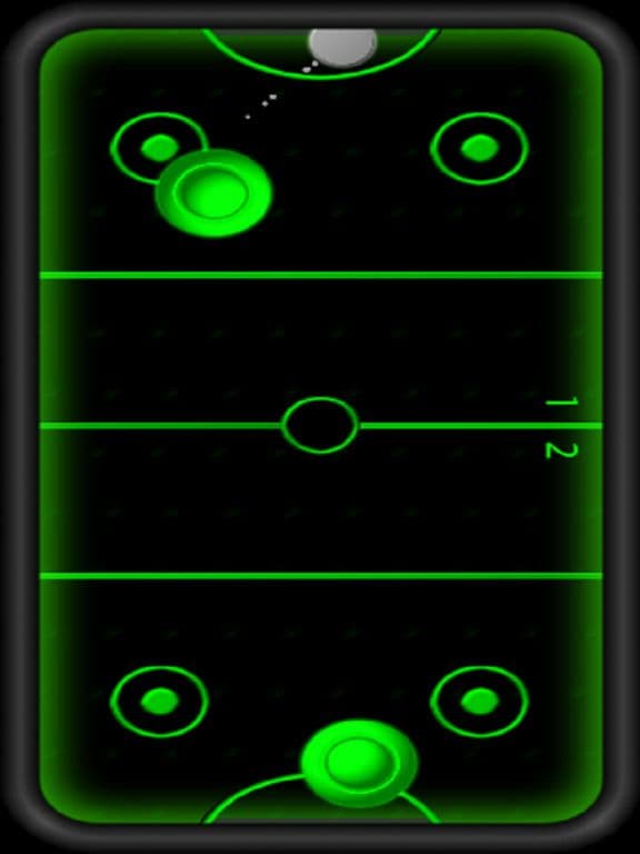 Air Hockey Black Lite