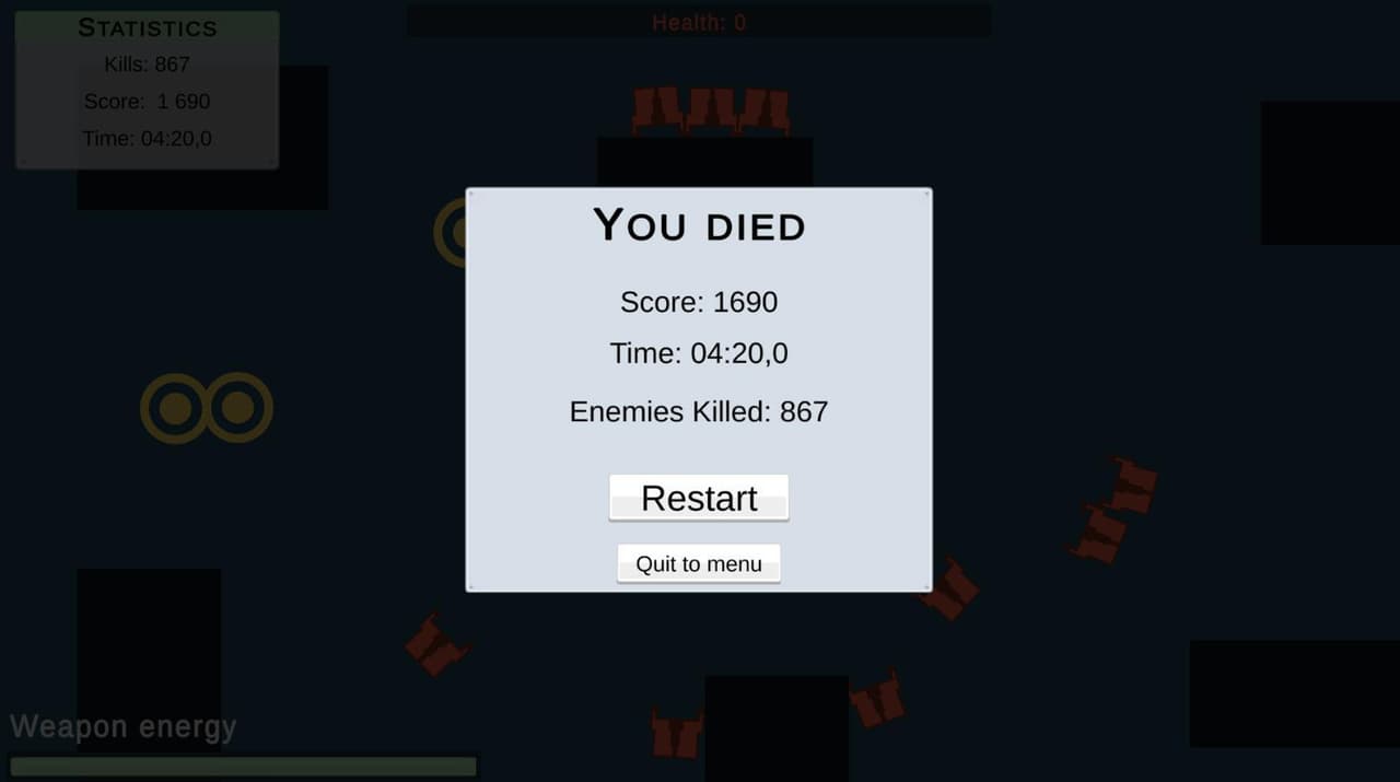 Robot shooter (GhostMiner)