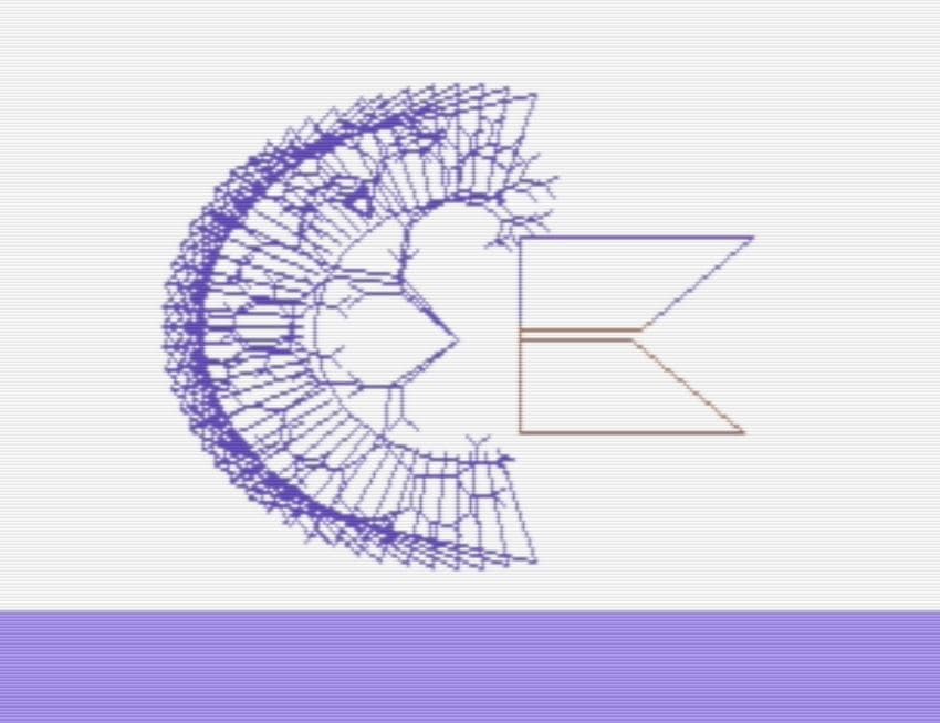 C64 Birthday logo jam in LOGO screenshot 3