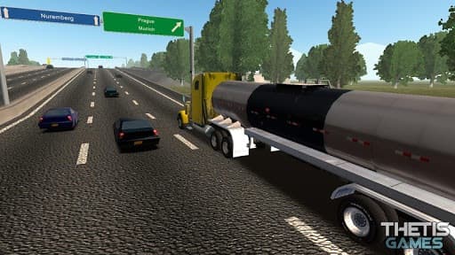 Truck Simulator Europe 2 HD screenshot 4