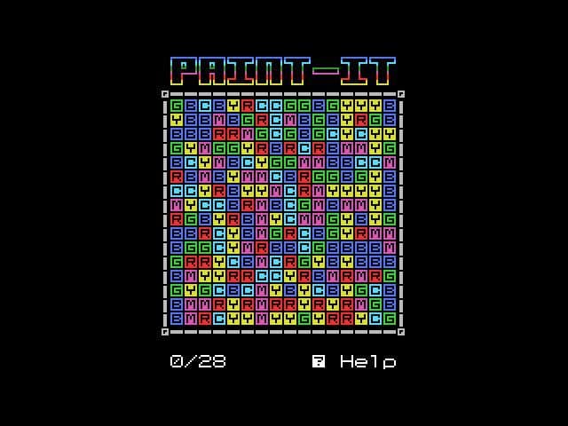 Paint-it for MSX screenshot 2