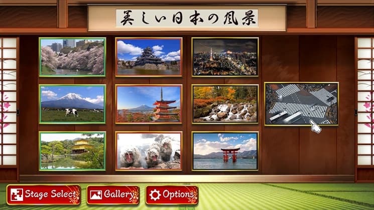 Animated Jigsaws: Beautiful Japanese Scenery
