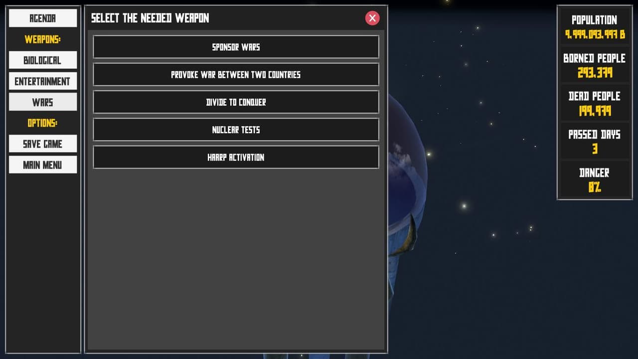 The Agenda screenshot 2