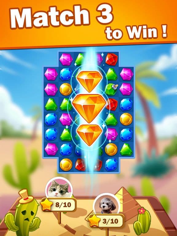 Jewel Adventure - Match 3 Game screenshot 2