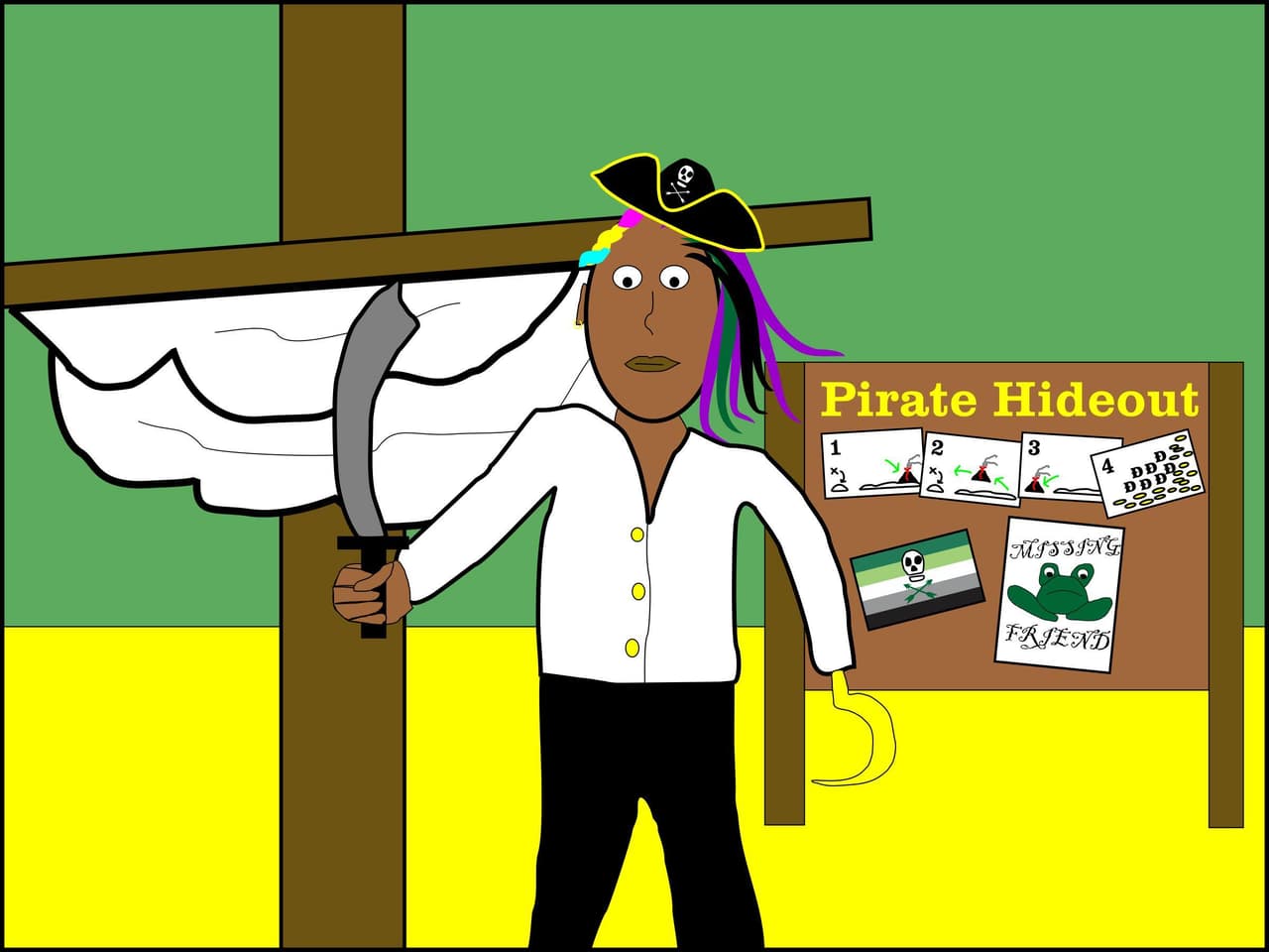 Ace Blackring in the Quest For Garlic Bread screenshot 4