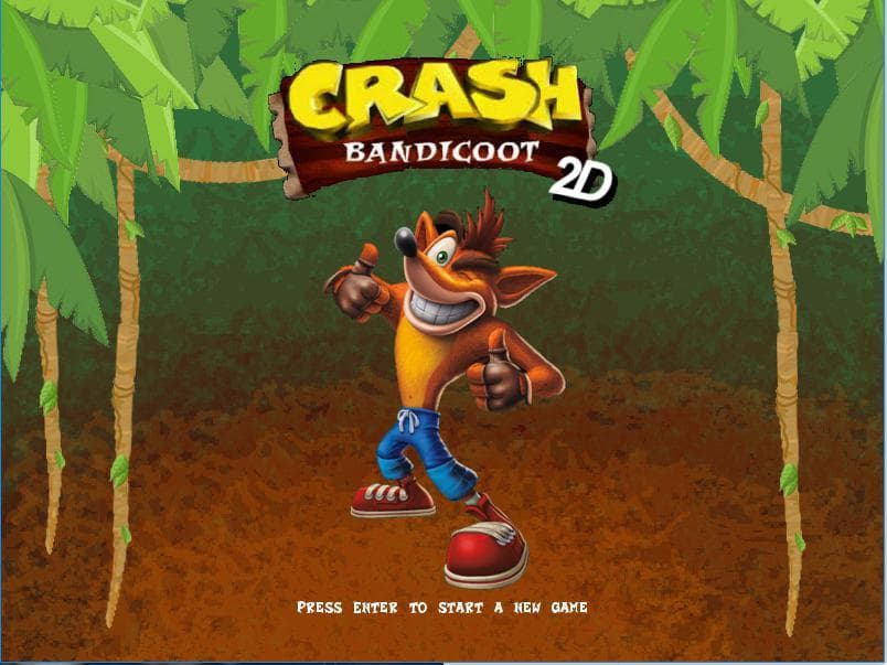 Crash Bandicoot 2D (sombrorage) screenshot 3