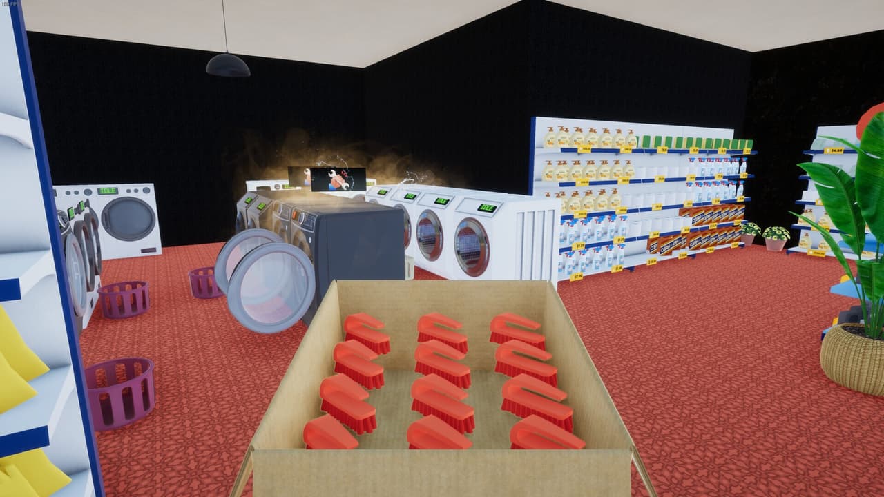 Laundry & Supermarket Simulator screenshot 3