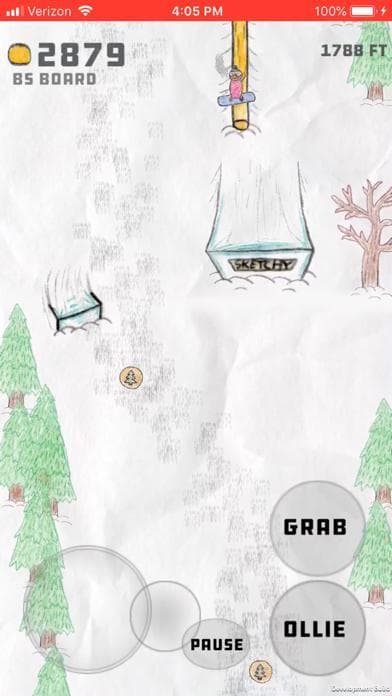 Sketchy Snowboarding screenshot 4