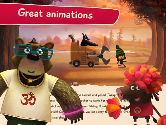 Green Riding Hood: Read Aloud screenshot 4