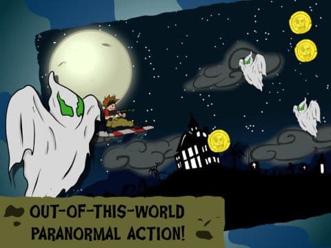 Paranormal Ghost Blaster - Haunted Fortress Dead Hunter (Free Game) screenshot 2