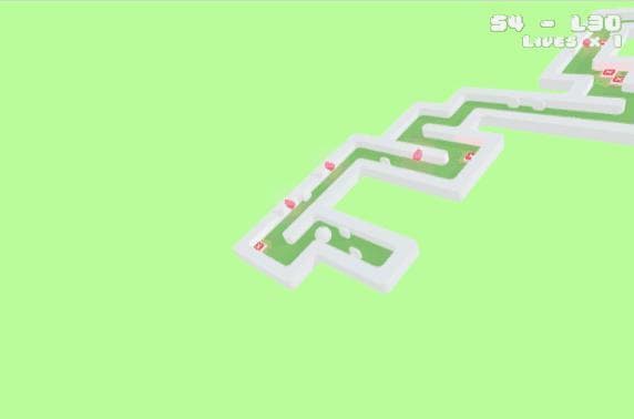 Marble Maze (Brew Software House) screenshot 3